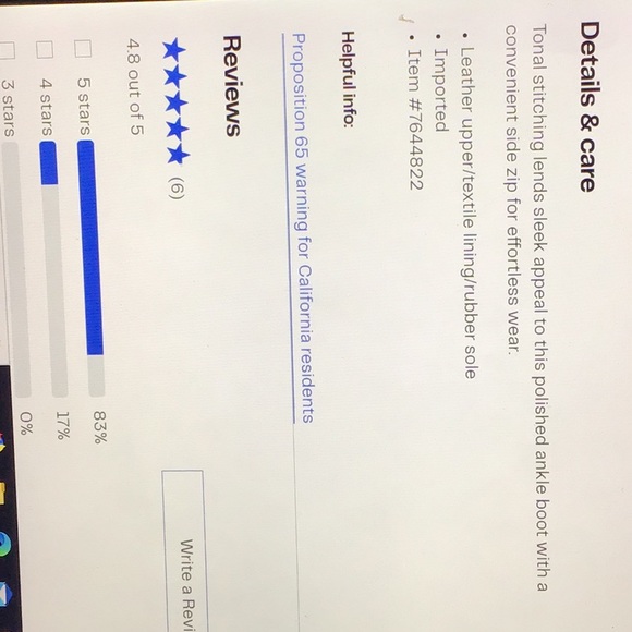 New Kenneth Cole Tally Zip Boot. Cognac color and Men Size 12 - Picture 5 of 5